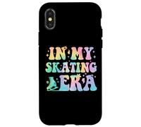 In My Skating Era Skater Coach Figure Hockey Ice Skate Carcasa para iPhone X/XS