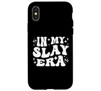 In My Slay Era Funny Slaying Queen Confidence Carcasa para iPhone X/XS