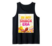 In My Snack Era Funny Foodie Confort Comer Camiseta sin Mangas