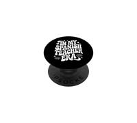 In My Spanish Teacher Era Maestra Inglés Profesor Bilingüe PopSockets PopGrip Adhesivo