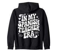 In My Spanish Teacher Era Maestra Inglés Profesor Bilingüe Sudadera con Capucha
