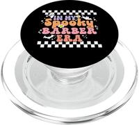 In My Spooky Barber Era Retro Groovy Funny Halloween Costume PopSockets PopGrip para MagSafe