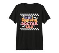 In My Spooky Doctor Era Retro Groovy Halloween Costume Camiseta Premium