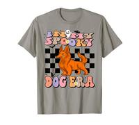 In My Spooky Dog Era Groovy Halloween Corgi Dogs Costume Camiseta