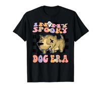 In My Spooky Dog Era Groovy Halloween Dogs Costume Camiseta gráfica económica, Hombre, Negro, M