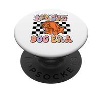 In My Spooky Dog Era Groovy Halloween Dogs Costume PopSockets PopGrip Adhesivo