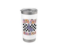 In My Spooky Horse Era Groovy Halloween Animals Costume Vaso térmico de acero inoxidable de doble pared