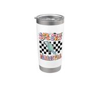 In My Spooky Parrot Era Groovy Halloween Animals Costume Vaso térmico de acero inoxidable de doble pared