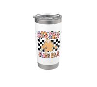 In My Spooky Sloth Era Groovy Halloween Animals Costume Vaso térmico de acero inoxidable de doble pared