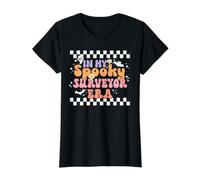 In My Spooky Surveyor Era Retro Groovy Halloween Costume Camiseta gráfica económica, Mujer, Negro, XL
