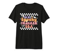 In My Spooky Trucker Era Retro Groovy Halloween Trucker Camiseta Premium