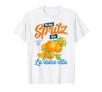 in my Spritz era. Italia Vintage Aperitivo Cocktail Camiseta