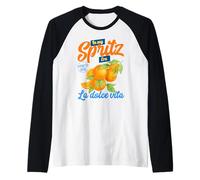 in my Spritz era. Italia Vintage Aperitivo Cocktail Camiseta Manga Raglan