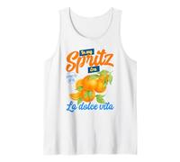 in my Spritz era. Italia Vintage Aperitivo Cocktail Camiseta sin Mangas