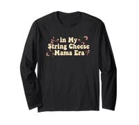 in My String Cheese Mama Era Croqueta Mujeres Mamá Día de la Madre Manga Larga