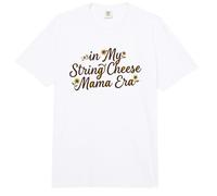 in My String Cheese Mama Era Funny Women Mom Mother's Day Comfort Colors Adult Heavyweight T-Shirt