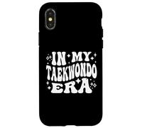 In My Taekwondo Era Funny TKD Martial Arts Carcasa para iPhone X/XS