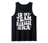 In My Team Manager Era Deportes Mamá Coordinador Vida Camiseta sin Mangas