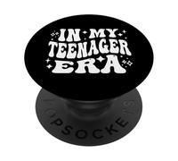 In My Teenager Era, Teen Life, Teenage Years PopSockets PopGrip Adhesivo