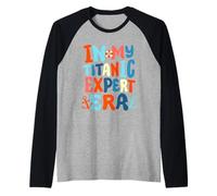 In My Titanic Expert Era Divertido Retro Groovy RMS Crucero Camiseta Manga Raglan