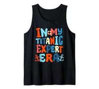 In My Titanic Expert Era Divertido Retro Groovy RMS Crucero Camiseta sin Mangas