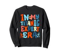 In My Titanic Expert Era Divertido Retro Groovy RMS Crucero Sudadera