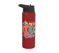 In My TK Era Estudiante De Regreso A Clases Primer Día De Clase Stainless Steel Insulated Water Bottle