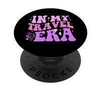 In My Travel Era Vacation Trip Summer Hiking Camping Squad PopSockets PopGrip Adhesivo