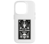 In My True Crime Era Tarot Card Design True Crime Fan Carcasa para iPhone 14 Pro