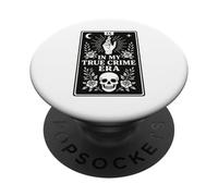 In My True Crime Era Tarot Card Design True Crime Fan PopSockets PopGrip Adhesivo