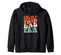 In My Twin Dad Era Funny Father's Day For New Dad of Twins Sudadera con Capucha