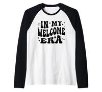 In My Welcome Era, Hostesses, Hospitality Staff, Greeter Camiseta Manga Raglan