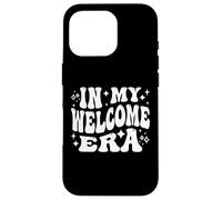 In My Welcome Era, Hostesses, Hospitality Staff, Greeter Carcasa para iPhone 16 Pro
