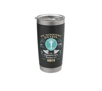 In nomine patris et filii Tradtional Misa latina católica Vaso térmico de acero inoxidable de doble pared
