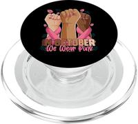 In October We Wear Pink Breast Cancer Awareness Month 2021 PopSockets PopGrip para MagSafe