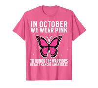In October We Wear Pink Breast Cancer Awareness Support Camiseta