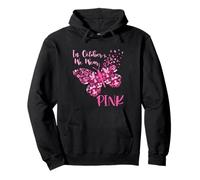 In October We Wear Pink Butterfly Sudadera con Capucha