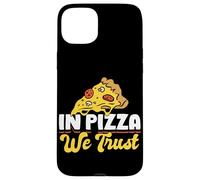 In Pizza We Crust Funny Foodie Design Carcasa para iPhone 15 Plus