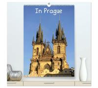 In Prague (High Quality Premium Wall Calendar 2026 DIN A2 portrait),CALVENDO 12 Month Wall Calendar: Views from the beautiful city of Prague