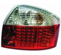 In. pro. 1017995 HD faros traseros LED cristal Audi A4 Sedan 00 - 04, color rojo - blanco
