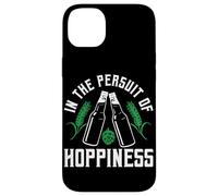 In Pursuit of Hoppiness Beer Pun Design Carcasa para iPhone 14 Plus