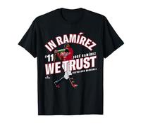 In Ramirez We Trust Jose Ramirez Cleveland Baseball MLBPA Camiseta