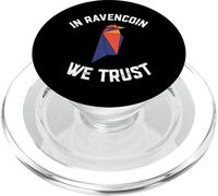 In Ravencoin We Trust PopSockets PopGrip para MagSafe