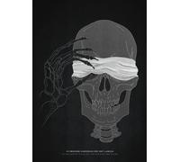 In regione caecorum rex est luscus - In the land of the blind, the one-eyed man is king: Skeletons and Latin phrases A4 lined, 64 pages Notebook