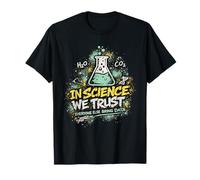 In Science We Trust Trae Datos Camiseta