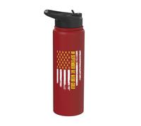 In September We Wear Gold- For Childhood Cancer Awareness Stainless Steel Insulated Water Bottle