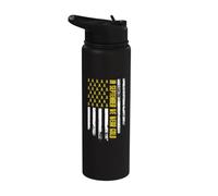 In September We Wear Gold- For Childhood Cancer Awareness Stainless Steel Insulated Water Bottle