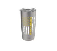 In September We Wear Gold- For Childhood Cancer Awareness Vaso térmico de acero inoxidable de doble pared