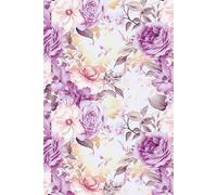 In Silence, I Write: A Vintage Floral Dated Journal For Daily Notes, Quiet Reflections, and Gratitude