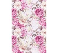 In Silence, I Write: A Vintage Floral Dated Journal For Daily Notes, Quiet Reflections, and Gratitude